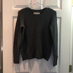 Gray sweater